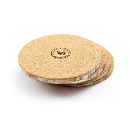 Cracked Pearl - Mother of Pearl Coasters | LIKHÂ