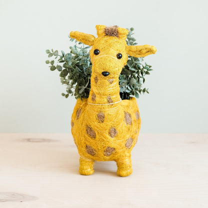 Giraffe Planter - Coco Coir Planter | LIKHÂ