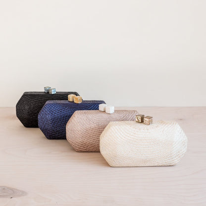 Navy Blue Clutch - Handcrafted Clutches | LIKHÂ