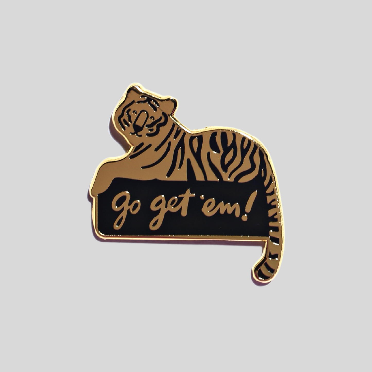 Go Get Them Enamel Pin