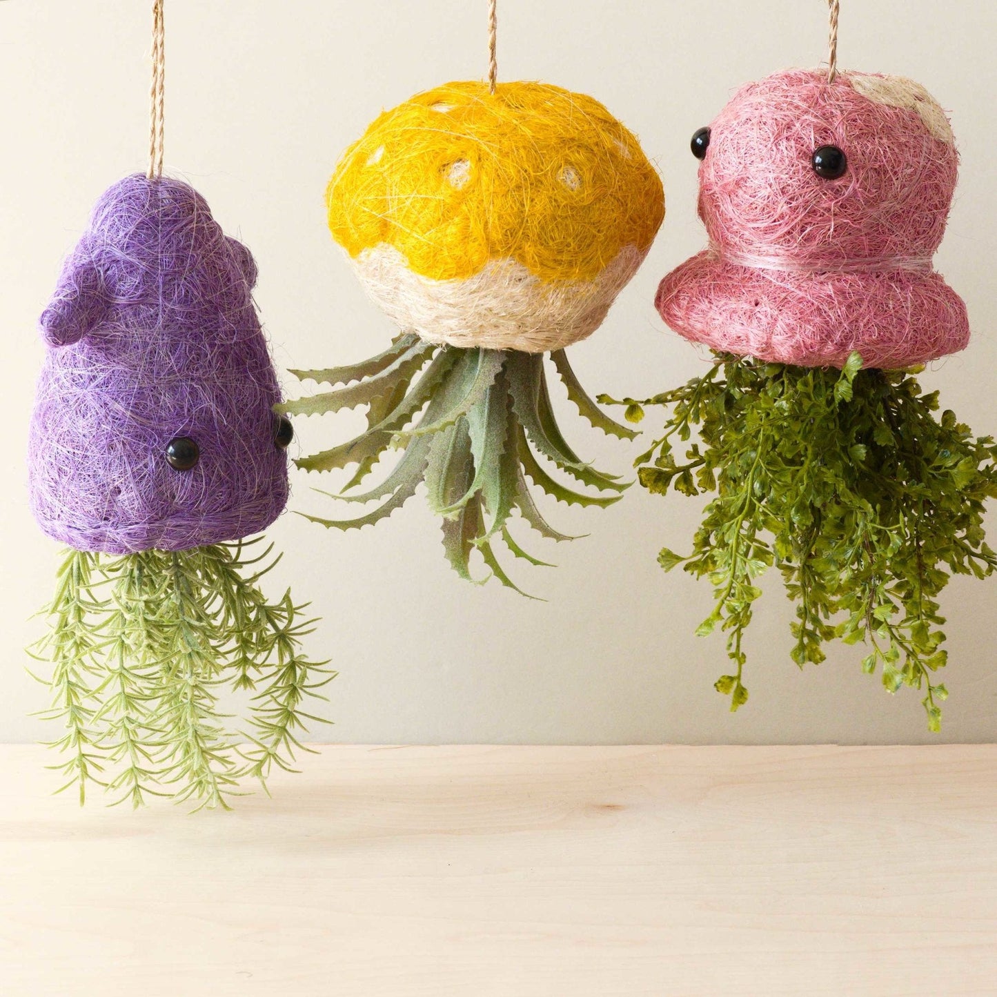 Squid Hanging Planter for Air Plants - Handmade Plant Pot | LIKHÂ