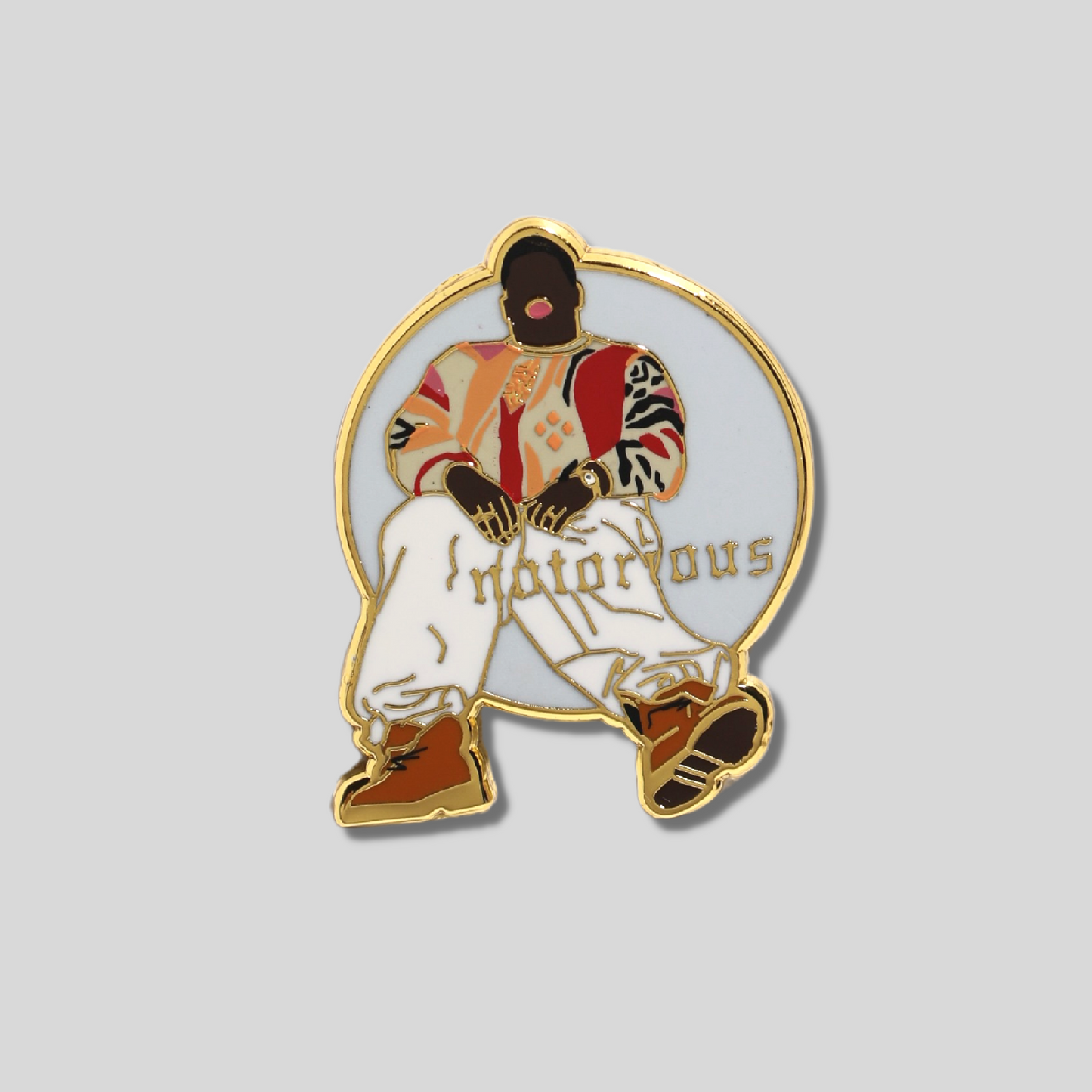 Notorious Enamel Pin