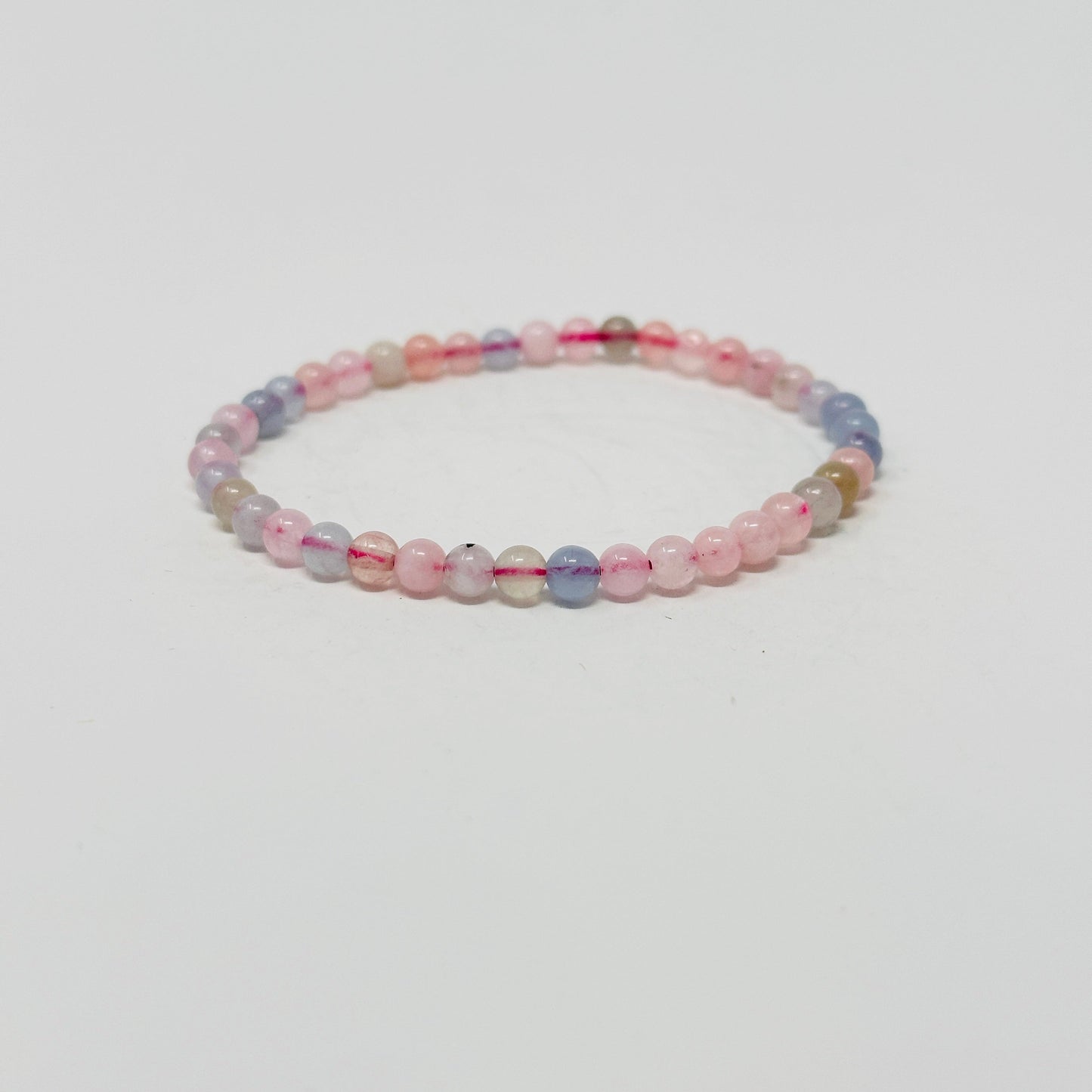 morganite gemstone bracelet