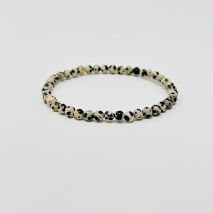 dalmation jasper bracelet