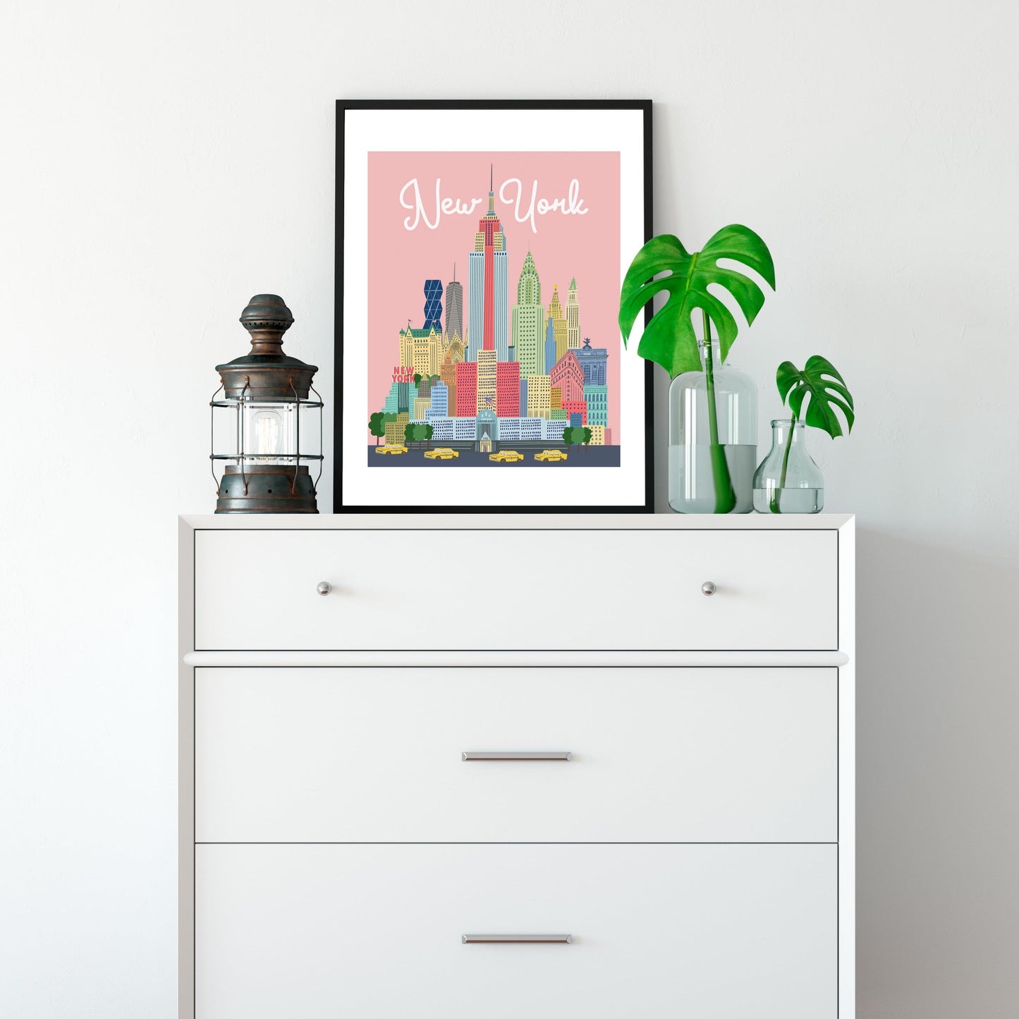 NYC art print/New York illustration