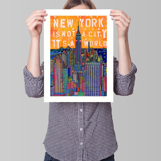 Empire state building Art print