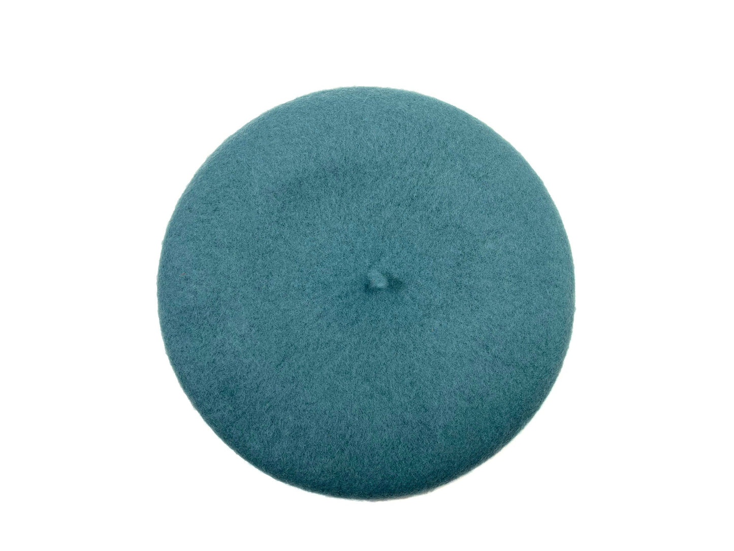 Wool Beret in Seafoam Green